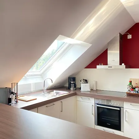 Apartamento Midi-maisonette Mit Kleiner Dachterrasse Und Blick Ins Gruene *